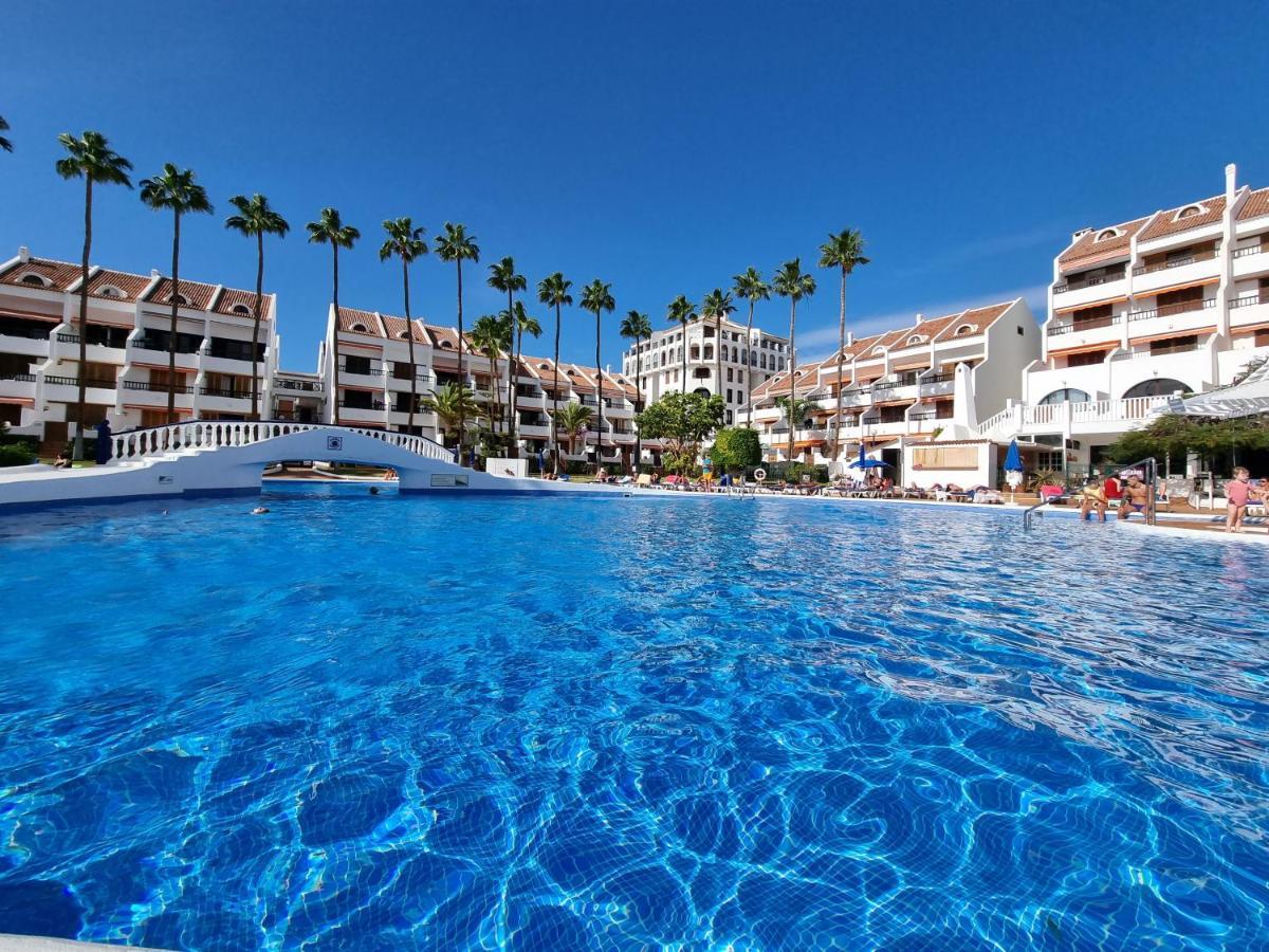 Duplex Apartment Vistamar, Sea-View, Heated Pool In Parque Santiago 2, Wifi Playa de las Americas  Exterior foto