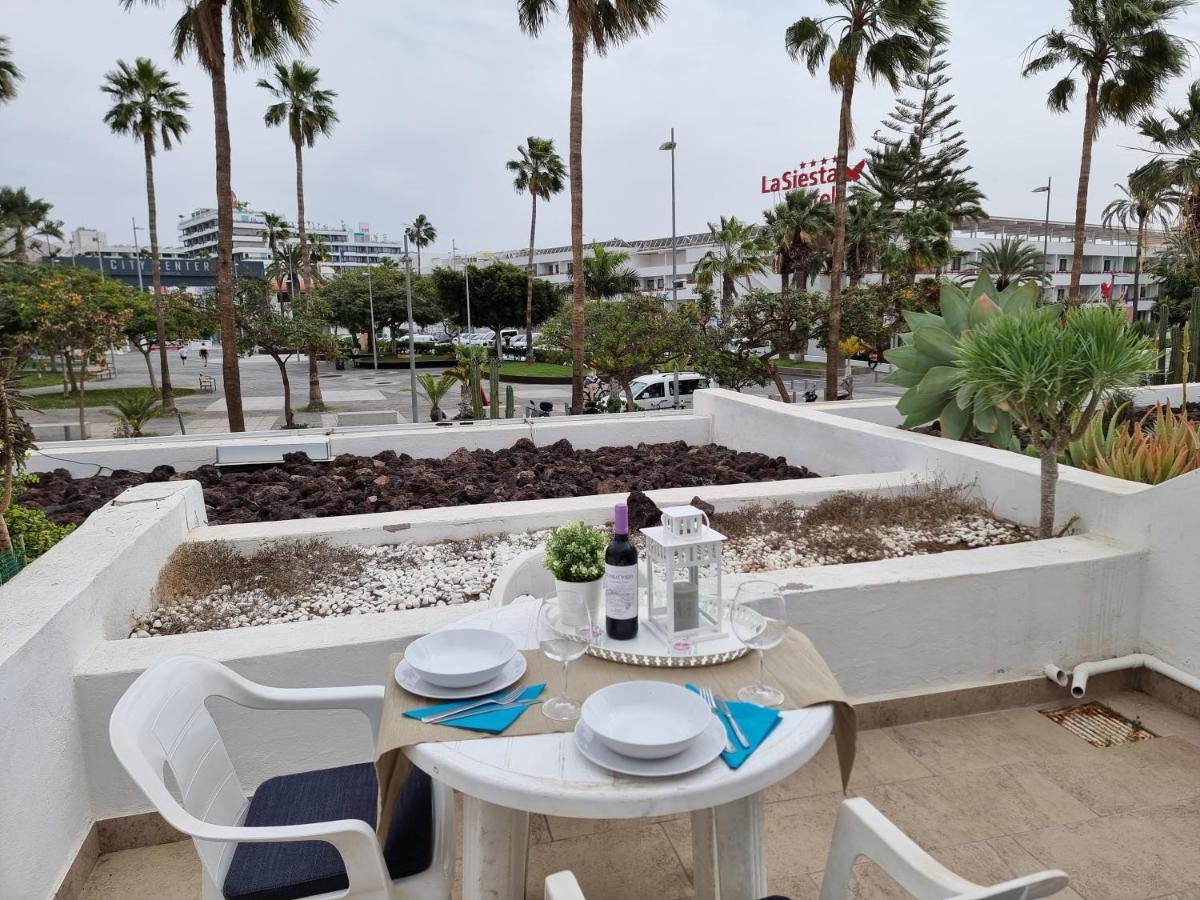 Duplex Apartment Vistamar, Sea-View, Heated Pool In Parque Santiago 2, Wifi Playa de las Americas  Exterior foto