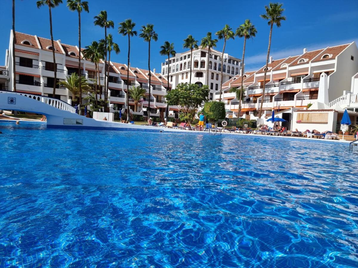 Duplex Apartment Vistamar, Sea-View, Heated Pool In Parque Santiago 2, Wifi Playa de las Americas  Exterior foto