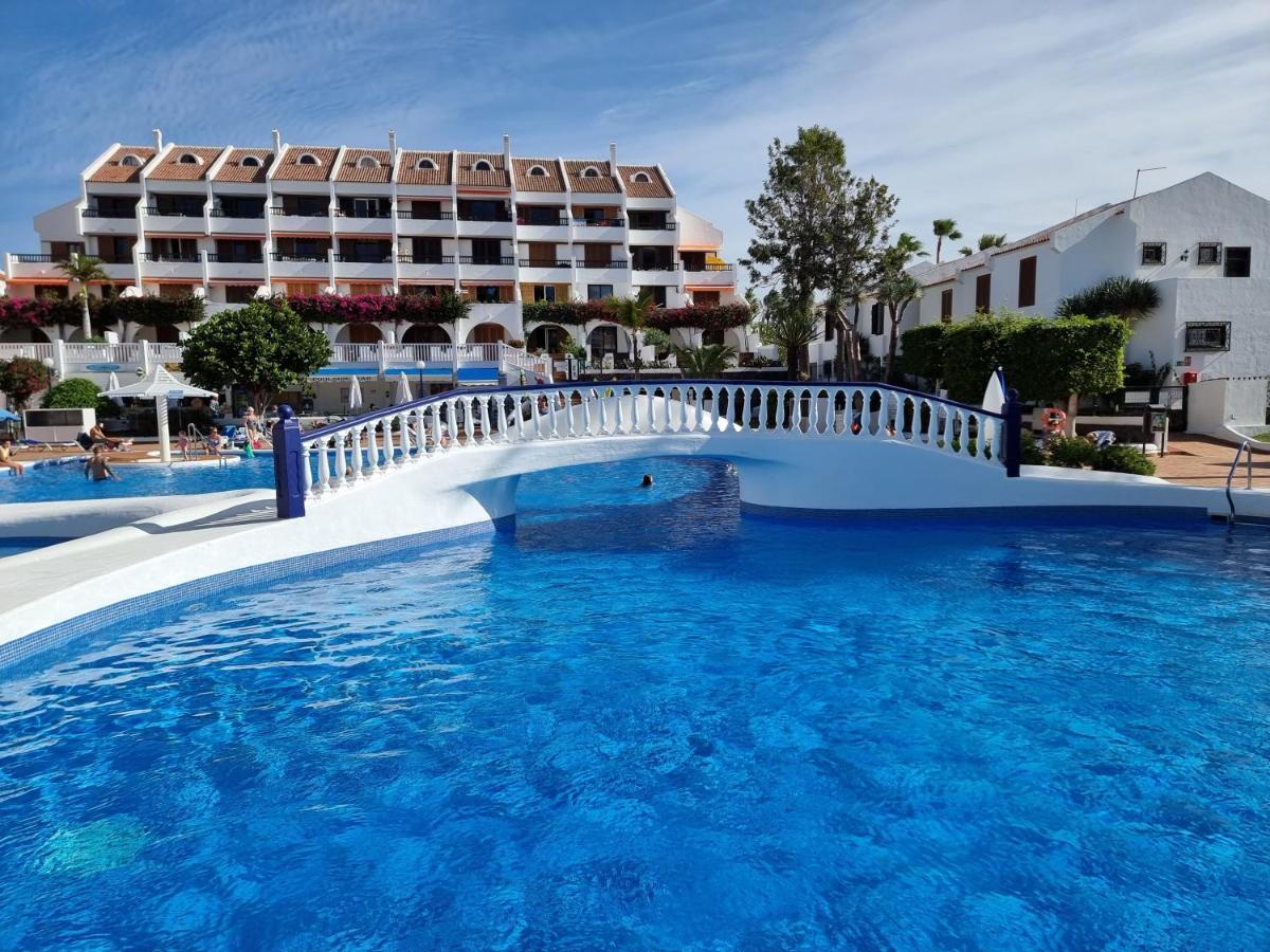 Duplex Apartment Vistamar, Sea-View, Heated Pool In Parque Santiago 2, Wifi Playa de las Americas  Exterior foto