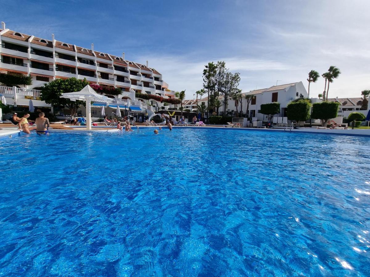 Duplex Apartment Vistamar, Sea-View, Heated Pool In Parque Santiago 2, Wifi Playa de las Americas  Exterior foto